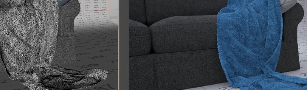 39. Learn how to create realistic fabric materials in Maxwell Render for Cinema 4d